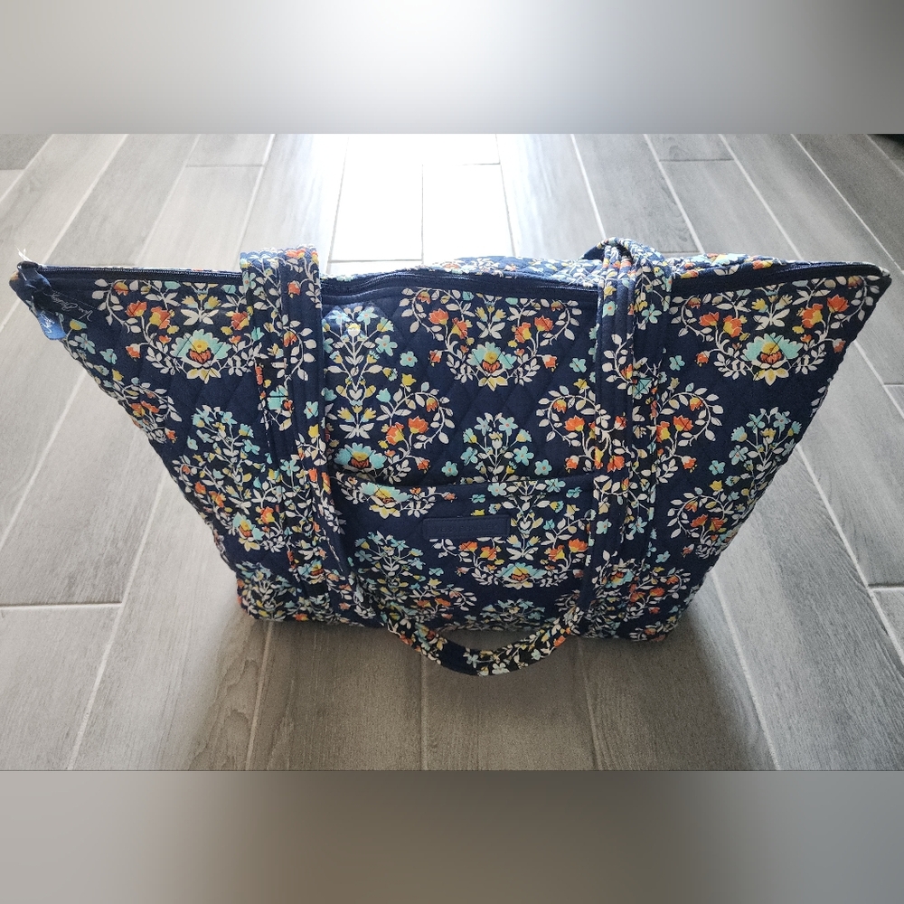 Vera Bradley Chandelier Floral Tote Bag